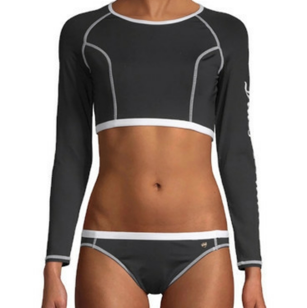 JUICY COUTURE 2 PIECE SWIM black comboNWOT